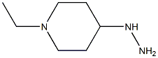 1-(1-ethylpiperidin-4-yl)hydrazine Struktur