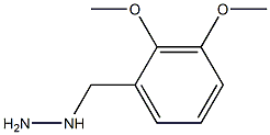 1-(2,3-dimethoxybenzyl)hydrazine Struktur