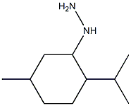 1-(2-isopropyl-5-methylcyclohexyl)hydrazine Struktur