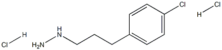 1-(3-(4-chlorophenyl)propyl)hydrazine dihydrochloride Struktur