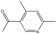 1-(4,6-dimethylpyridin-3-yl)ethanone Struktur