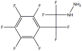 1-(perfluorophenethyl)hydrazine Struktur