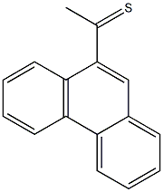 1-(phenanthren-9-yl)ethanethione Struktur