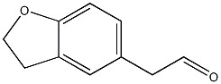 2-(2,3-dihydrobenzofuran-5-yl)acetaldehyde Struktur