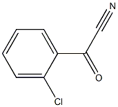 2-(2-chlorophenyl)-2-oxoacetonitrile Struktur