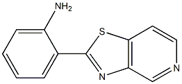 2-(thiazolo[4,5-c]pyridin-2-yl)aniline Struktur