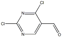 2,4-dichloropyrimidine-5-carbaldehyde Struktur