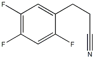 3-(2,4,5-trifluoro-phenyl)-propionitrile Struktur