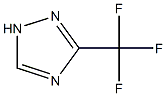 3-(trifluoromethyl)-1H-1,2,4-triazole Struktur