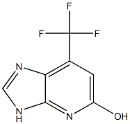 7-(trifluoromethyl)-3H-imidazo[4,5-b]pyridin-5-ol Struktur