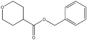 benzyl tetrahydro-2H-pyran-4-carboxylate Struktur