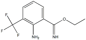 ethyl 2-amino-3-(trifluoromethyl)benzoimidate Struktur