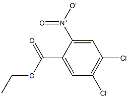 ethyl 4,5-dichloro-2-nitrobenzoate Struktur