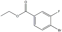 ethyl 4-bromo-3-fluorobenzoate Struktur