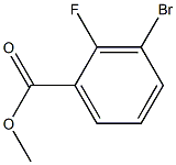 Methyl 3-bromo-2-fluorobenzoate Struktur