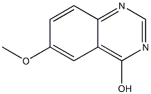 4-Hydroxy-6-Methoxyquinazoline Struktur