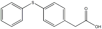 2-(4-(Phenylthio)Phenyl)Acetic Acid Struktur