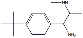 1-(4-tert-butylphenyl)-N2-methylpropane-1,2-diamine Struktur