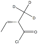 (S)-2-Methyl-d3-butanoyl Chloride Struktur