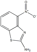 4-Nitro-1,3-benzothiazol-2-amine Struktur