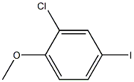 2-Chloro-4-iodoanisole Struktur