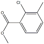 Methyl 2-chloro-3-methylbenzoate Struktur