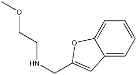 (1-benzofuran-2-ylmethyl)(2-methoxyethyl)amine Struktur