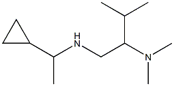 (1-cyclopropylethyl)[2-(dimethylamino)-3-methylbutyl]amine Struktur