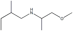 (1-methoxypropan-2-yl)(2-methylbutyl)amine Struktur