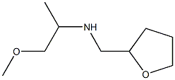 (1-methoxypropan-2-yl)(oxolan-2-ylmethyl)amine Struktur