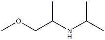 (1-methoxypropan-2-yl)(propan-2-yl)amine Struktur