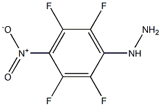 (2,3,5,6-tetrafluoro-4-nitrophenyl)hydrazine Struktur