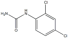 (2,4-dichlorophenyl)urea Struktur