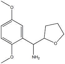 (2,5-dimethoxyphenyl)(oxolan-2-yl)methanamine Struktur