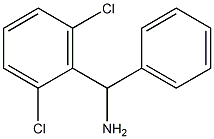 (2,6-dichlorophenyl)(phenyl)methanamine Struktur