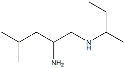 (2-amino-4-methylpentyl)(methyl)propan-2-ylamine Struktur