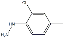 (2-chloro-4-methylphenyl)hydrazine Struktur