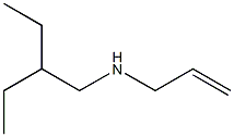 (2-ethylbutyl)(prop-2-en-1-yl)amine Struktur