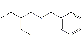 (2-ethylbutyl)[1-(2-methylphenyl)ethyl]amine Struktur