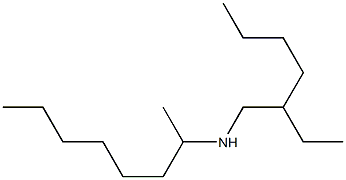 (2-ethylhexyl)(octan-2-yl)amine Struktur