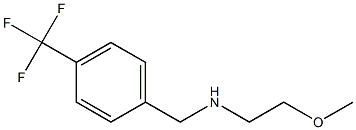 (2-methoxyethyl)({[4-(trifluoromethyl)phenyl]methyl})amine Struktur