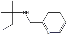 (2-methylbutan-2-yl)(pyridin-2-ylmethyl)amine Struktur