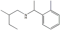 (2-methylbutyl)[1-(2-methylphenyl)ethyl]amine Struktur