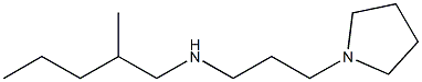 (2-methylpentyl)[3-(pyrrolidin-1-yl)propyl]amine Struktur