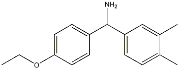 (3,4-dimethylphenyl)(4-ethoxyphenyl)methanamine Struktur