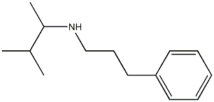 (3-methylbutan-2-yl)(3-phenylpropyl)amine Struktur