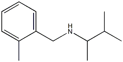 (3-methylbutan-2-yl)[(2-methylphenyl)methyl]amine Struktur