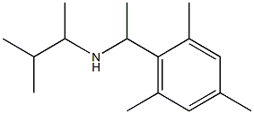 (3-methylbutan-2-yl)[1-(2,4,6-trimethylphenyl)ethyl]amine Struktur