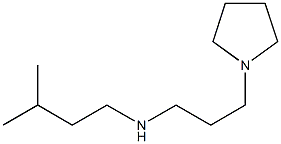 (3-methylbutyl)[3-(pyrrolidin-1-yl)propyl]amine Struktur