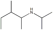 (3-methylpentan-2-yl)(propan-2-yl)amine Struktur